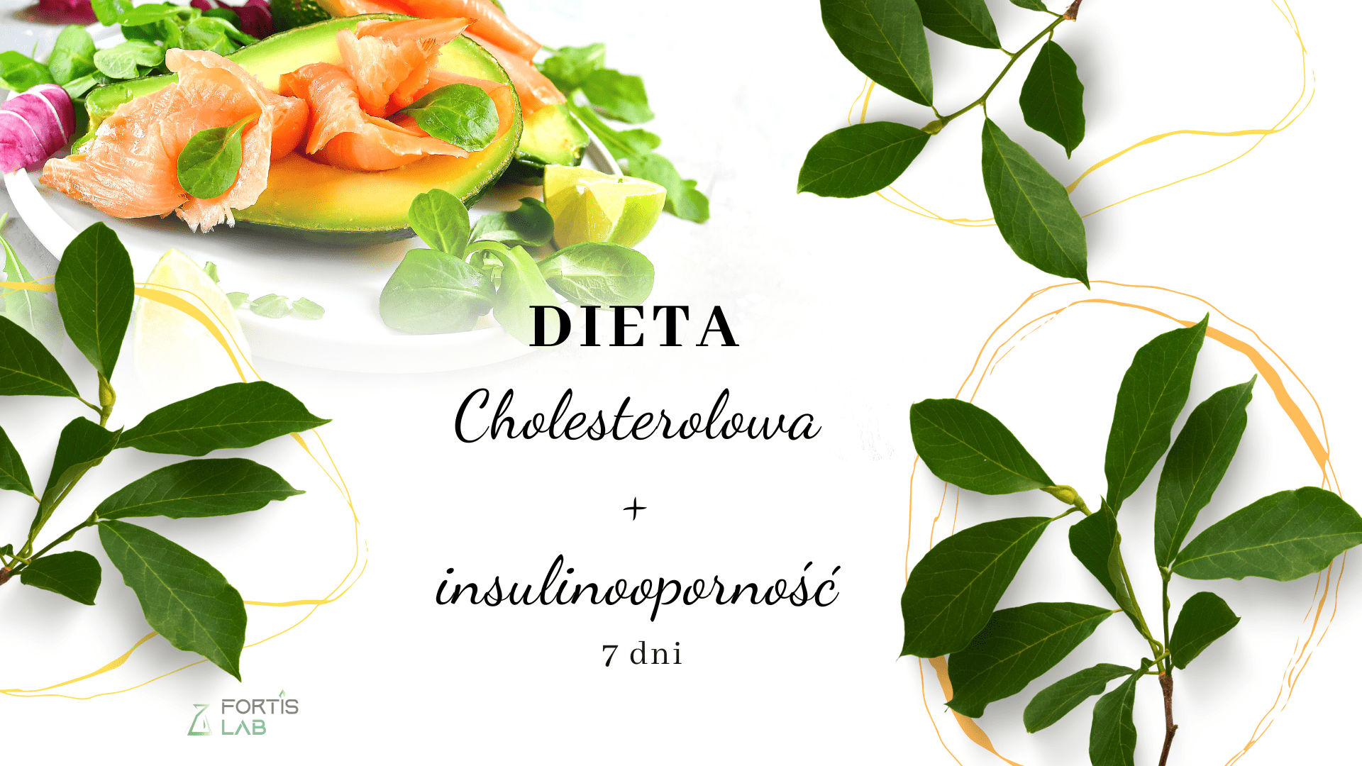 Dieta cholesterolowa i w insulinooporności Fortis Lab