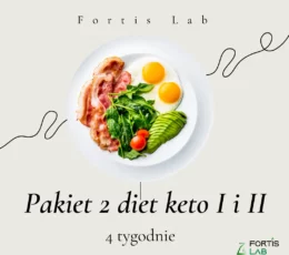 Pakiet 2 diet ketogenicznych (4 tygodnie)